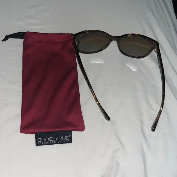 Coach light Brown confetti cat eye Sunglasses - Picture 16 of 16